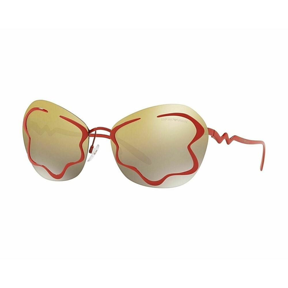 Emporio Armani Red Frame Sunglasses